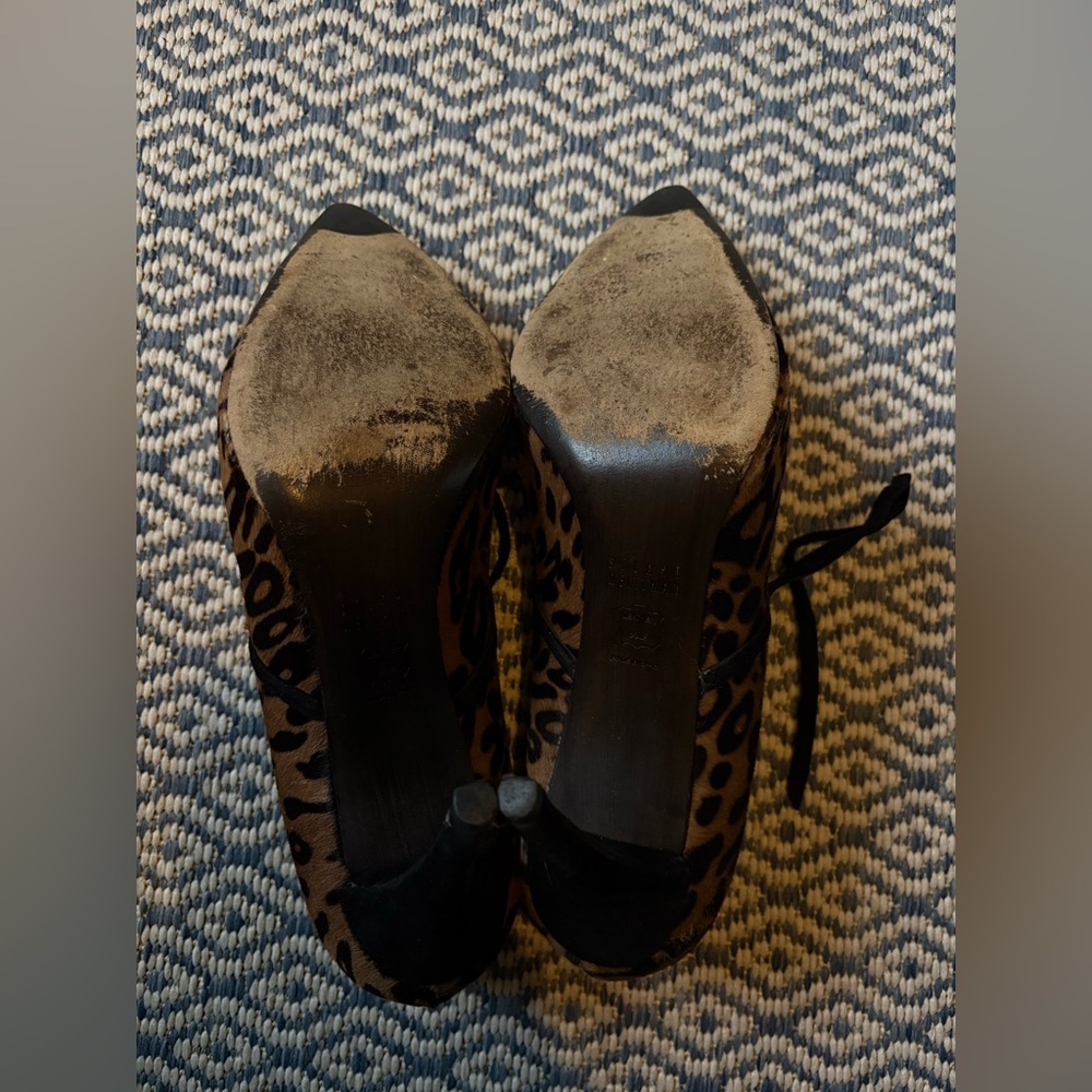 STUART WEITZMAN AOK Serval hair bootie - Picture 7 of 12